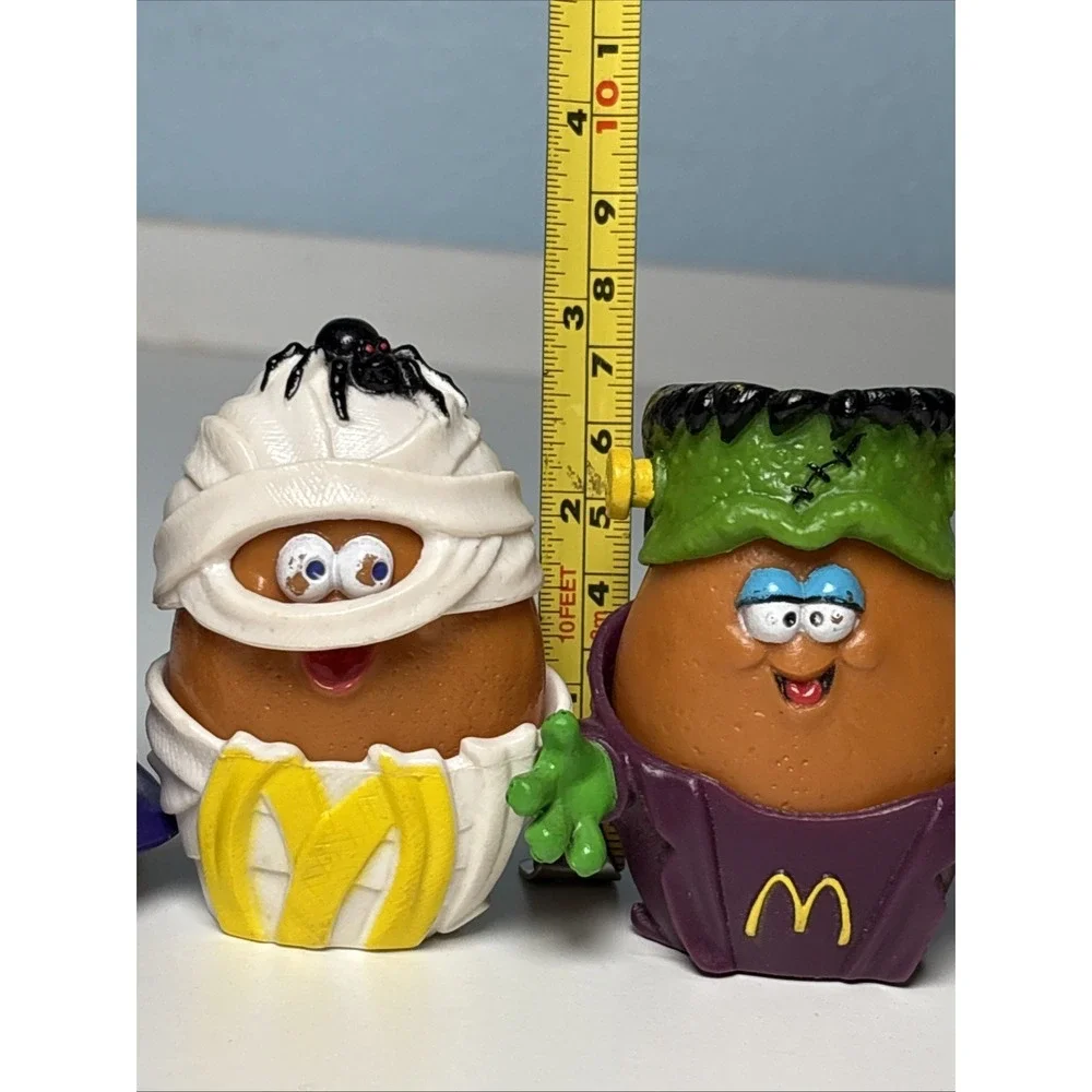 1992 McDonald's Halloween McNugget Buddies - Set‎ of 4 Vintage Nugget Toys